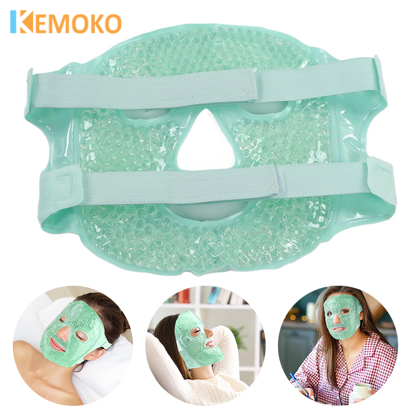 Eye Mask Heated - Mascarilla de hielo, mascarilla facial fría