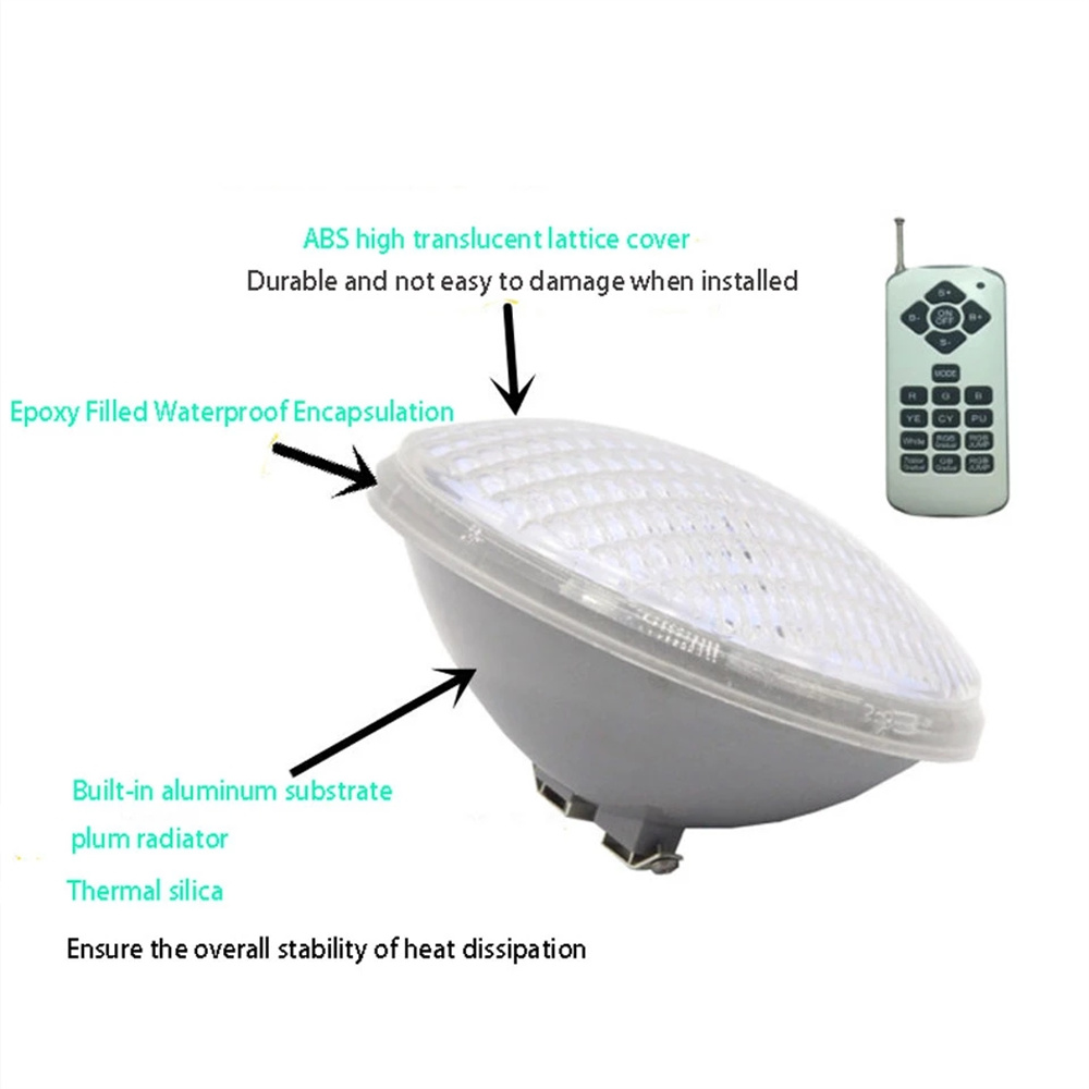 Xy Spa & Wellness - Luces LED RGB Sumergibles de 18W,