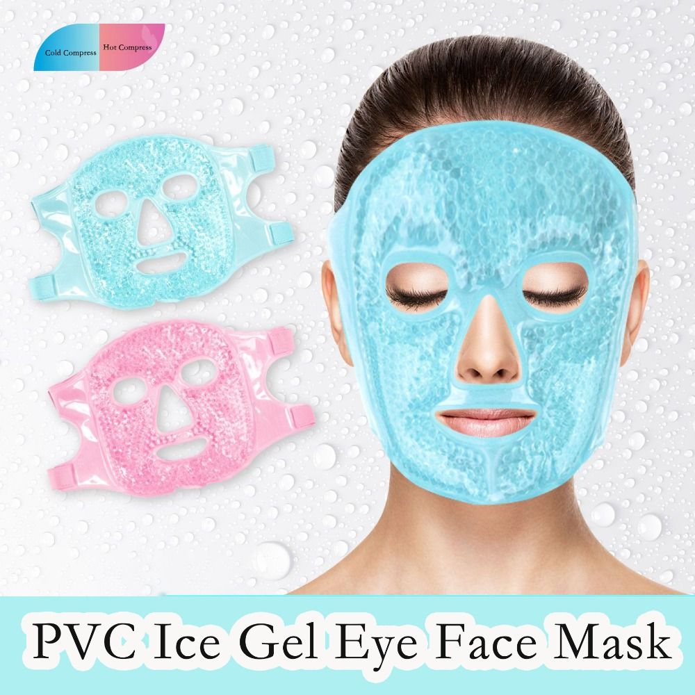 Eye Mask Heated - Mascarilla facial reutilizable para ojos, Gel