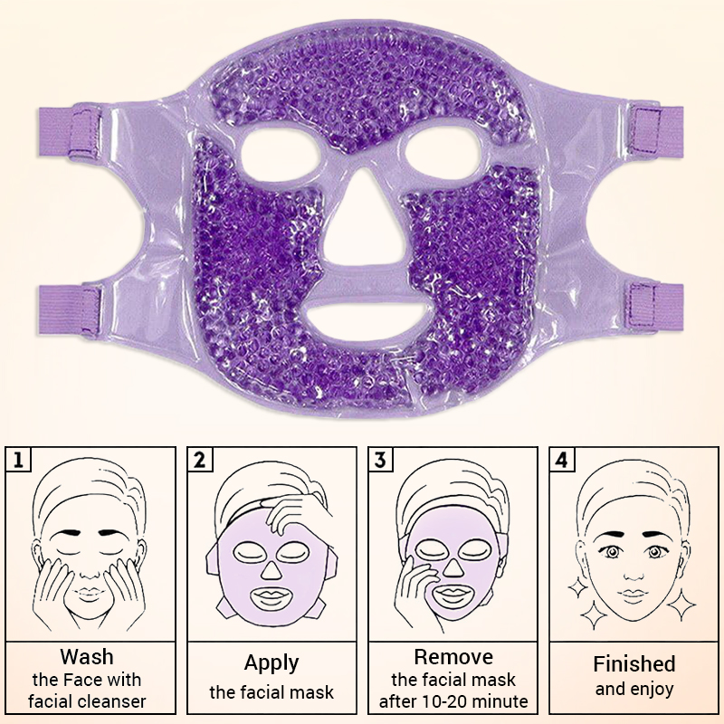 Mascarilla de hielo, mascarill - Eye Mask Heated reseña y precio