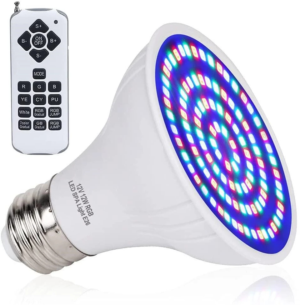 Luz LED RGB para piscina, bomb - Xy Spa & Wellness reseña y precio