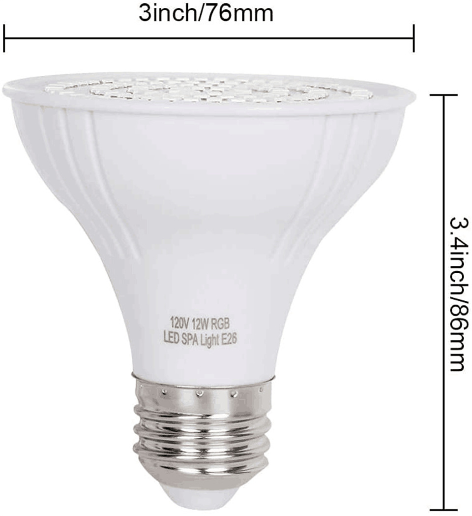 Luz LED RGB para piscina, bomb - Xy Spa & Wellness reseña y precio