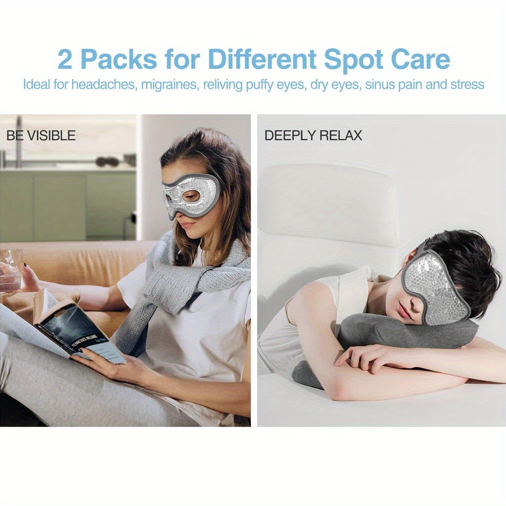 2 unids/set de mascarilla de G - Eye Mask Heated reseña y precio