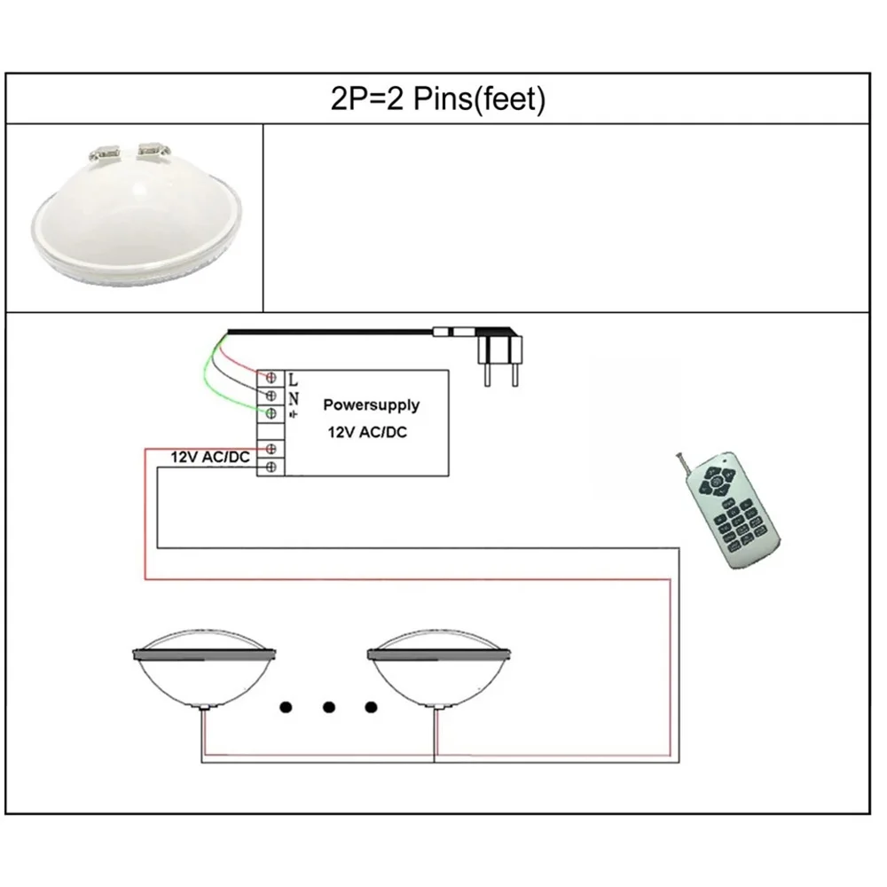 Luces LED RGB Subacuáticas de  - Xy Spa & Wellness reseña y precio