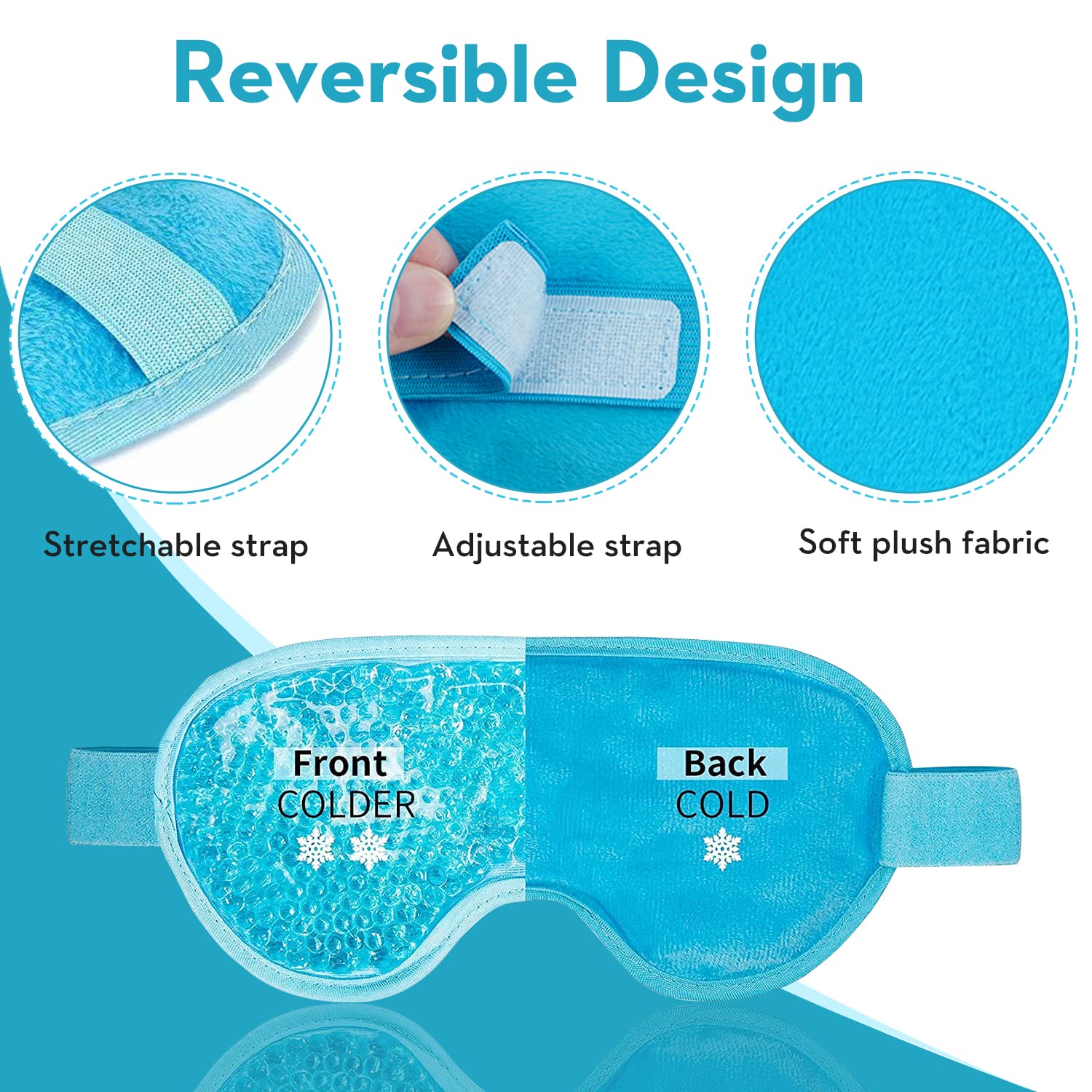 Máscara de gel refrescante par - Eye Mask Heated reseña y precio