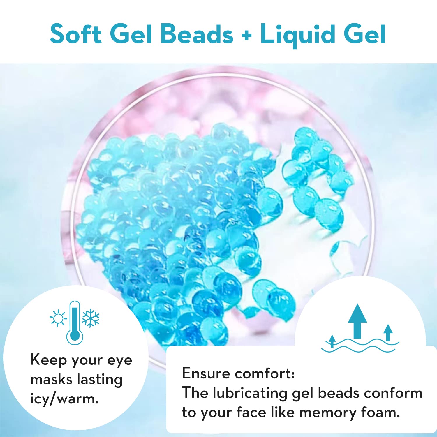 Máscara de gel refrescante par - Eye Mask Heated reseña y precio