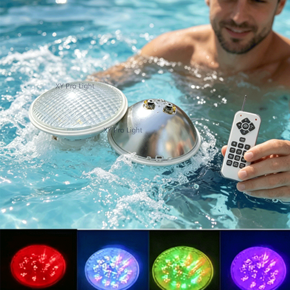 Luces LED RGB Sumergibles de 4 - Xy Spa & Wellness reseña y precio
